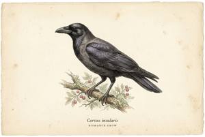 Bismarck Crow illustration