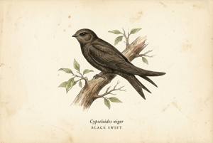 Black Swift illustration