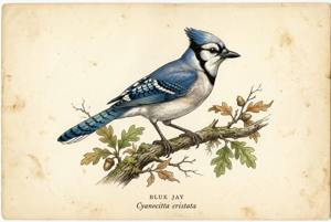 Blue Jay illustration