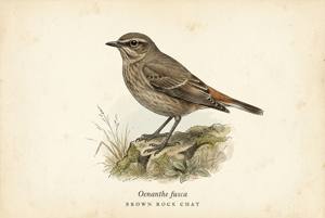 Brown Rock Chat illustration