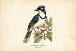 Cayenne Jay illustration
