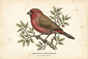 Chad Firefinch illustration