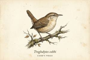 Cobb's Wren illustration