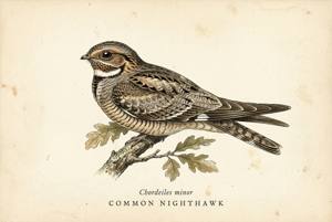 Common Nighthawk illustration
