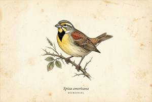 Dickcissel illustration
