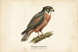 Double-toothed Kite illustration