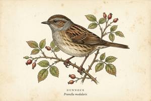 Dunnock illustration