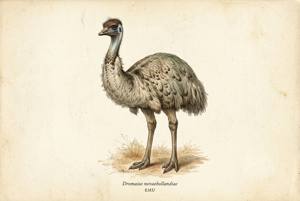 Emu illustration