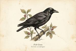 Fish Crow illustration