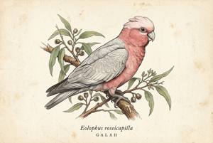 Galah illustration