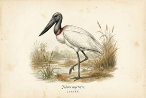 Jabiru illustration