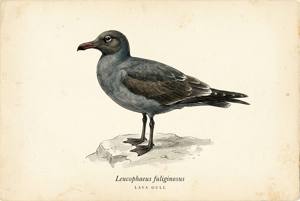 Lava Gull illustration