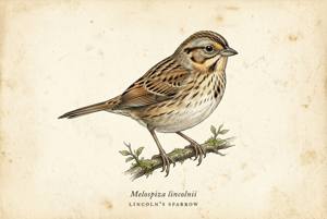 Lincoln's Sparrow illustration