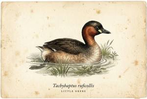 Little Grebe illustration