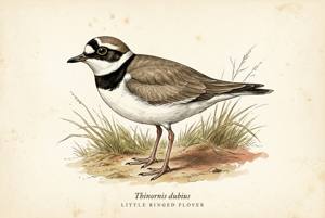Little Ringed Plover illustration