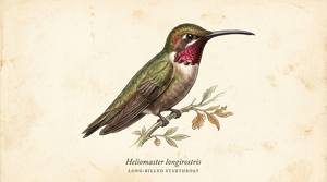 Long-billed Starthroat illustration