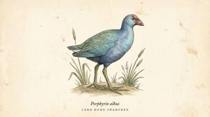 Lord Howe Swamphen illustration