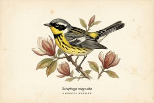 Magnolia Warbler illustration