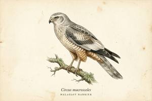Malagasy Harrier illustration