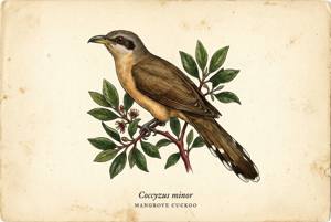 Mangrove Cuckoo illustration