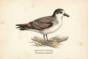 Mottled Petrel illustration
