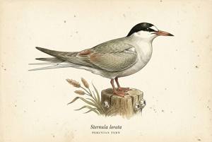 Peruvian Tern illustration
