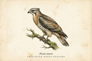 Philippine Honey-buzzard illustration