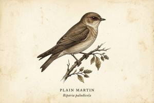 Plain Martin illustration