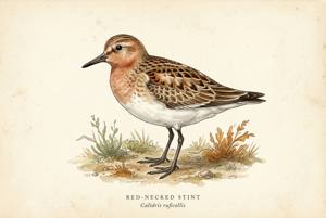 Red-necked Stint illustration