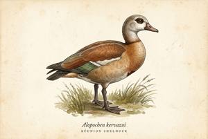 Reunion Shelduck illustration