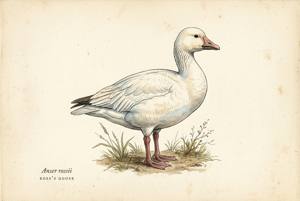 Ross's Goose illustration