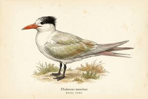 Royal Tern illustration