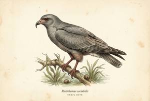 Snail Kite illustration