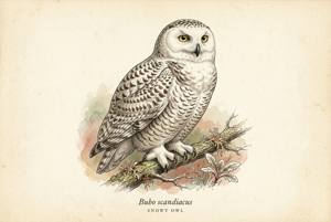 Snowy Owl illustration