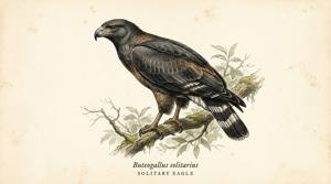 Solitary Eagle illustration