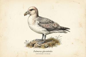 Southern Fulmar illustration