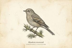 Townsend's Solitaire illustration