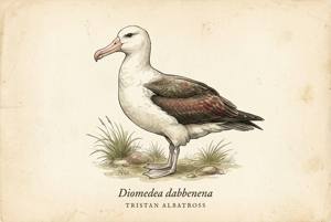 Tristan Albatross illustration