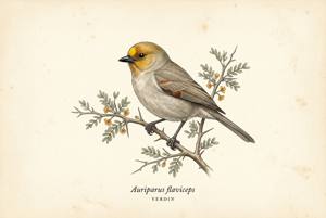 Verdin illustration